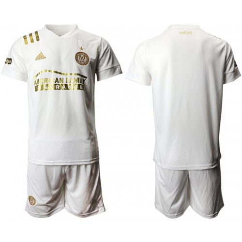 Atlanta United Fodboldtrøjer Børn Udebanesæt 2020/21 Kort ærmer Atlanta United Fodboldtrøjer Børn Udebanesæt 2020/21 Kort ærmer